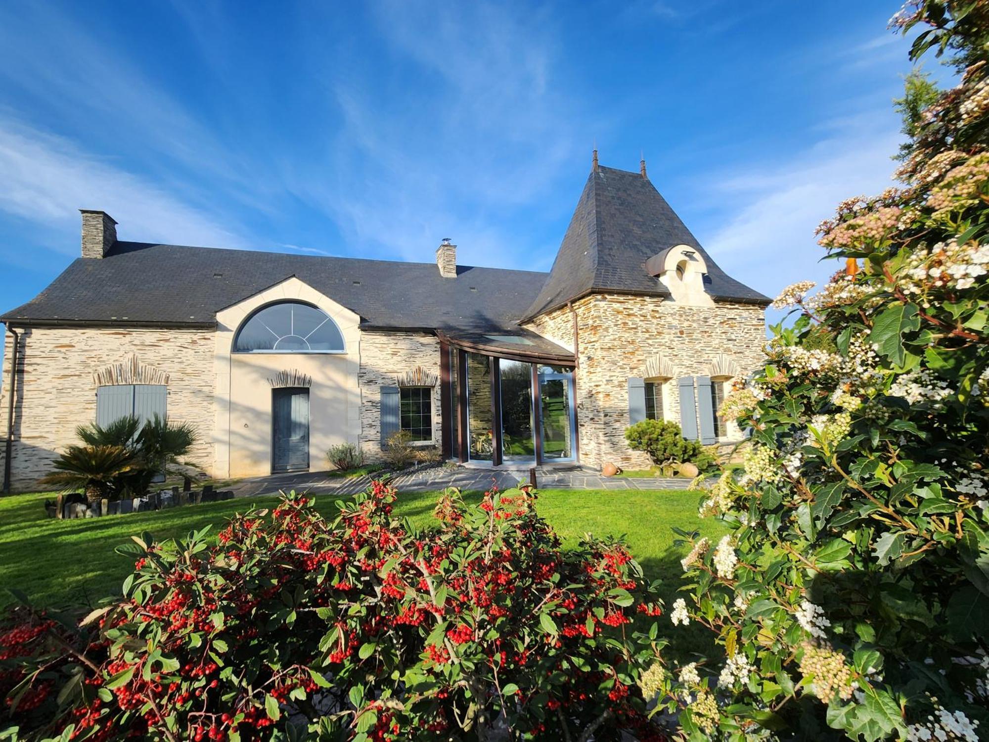 Gite Belle Fontaine Hotel Angrie Exterior foto